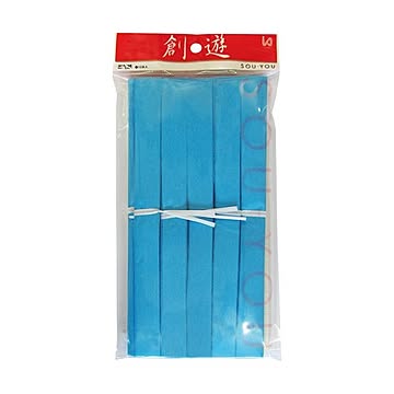 （まとめ）今村紙工 おはながみ 10枚折加工済 水OH-404 1パック（10本）【×20セット】