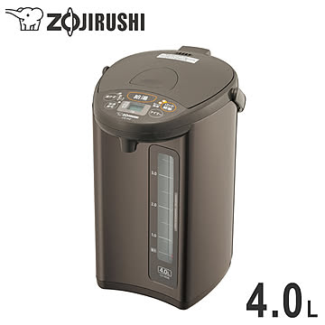 電気ポット マイコン沸とう電動ポット 4.0L 象印 ZOJIRUSHI CD-WZ40-TM メタリックブラウン 象印マホービン