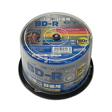 6個セット HIDISC BD-R 1回録画 6倍速 25GB 50枚 スピンドルケース HDBDR130RP50X6 管理No. 4589453405809