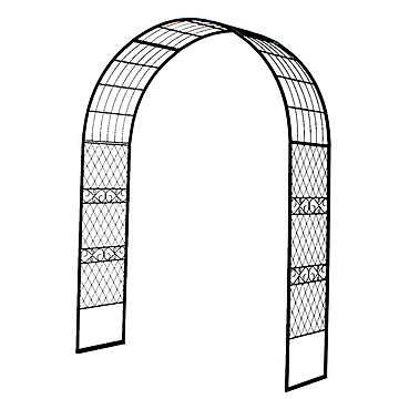 ワイド アイアンアーチ 組立式 IA-ED001GRN 幅1790x奥行600x高さ2510mm 住まいスタイル
