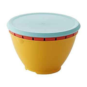 【45セット】 ボール・コランダーセット/調理器具 【Sサイズ リベラル】 材質：PP 『リベラリスタ』【代引不可】