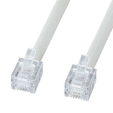サンワサプライ エコロジー電話ケーブル(ノーマル) TEL-EN-5N2 管理No. 4969887849965