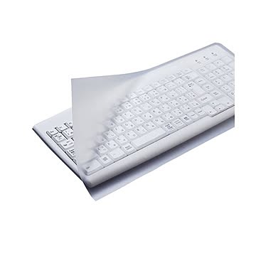 (まとめ) エレコム キーボードカバー ぴたッとシートSUPER デスクトップ用 PKU-FREE1 1枚  【×10セット】