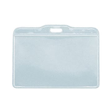 (まとめ) ライオン事務器 名札用ホルダー ヨコ型ソフトタイプ N73KH-3P 1パック（3枚）  【×50セット】