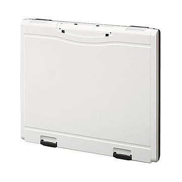 （まとめ） コクヨ キーファイル（KEYSYS） 白フタタイプ 18個吊 KFB-A4W 1個 【×4セット】