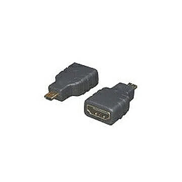 変換名人　HDMI(メス)→micro HDMI(オス)　HDMIB-MCHDAG 管理No. 4571284888937