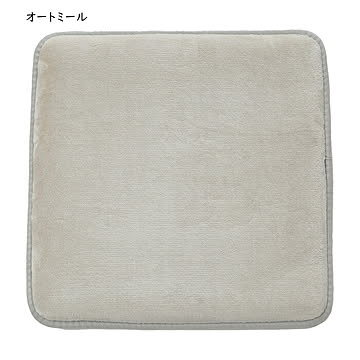 座布団 高反発2層ウレタンフランネルボリュームチェアパッド 40x40cm エラーレ