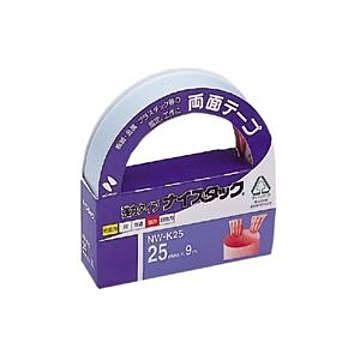 （まとめ） ニチバン ナイスタック(R) 強力タイプ NW-K25 1巻入 【×10セット】