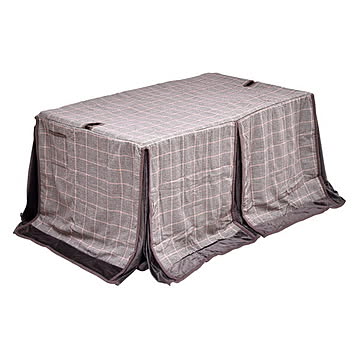 ハイコタツ掛布団　(135cm×85cm用） グレンチェックブラウン 