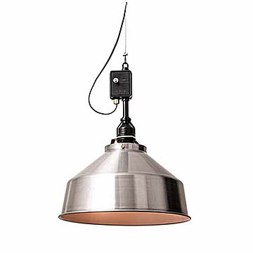 AMP ALU SHADE SQ MEDIUM SWITCH アンパサンド アルミニウムシェード スクエア ミディアム スイッチ ペンダントライト ペンダントランプ天井照明 LED対応  〜60W×1