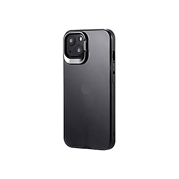 LEPLUS iPhone 13 スタンド付耐衝撃ハイブリッドケース「SHELL STAND」 フロストブラック LP-IM21SHSBK