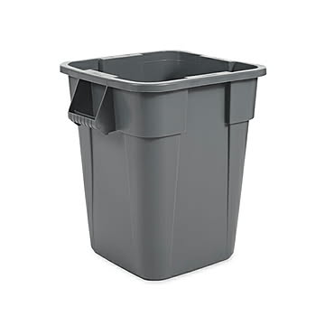 スクエアブルートコンテナ 151.4L RM3536GY 幅591x奥行686x高さ730mm ラバーメイド