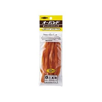 (まとめ) 共和 オーバンドパック #370 内径89mm GM-410 1パック（10本） 【×30セット】