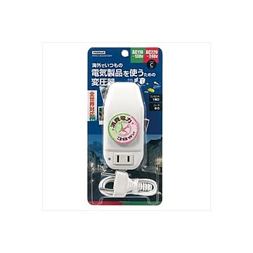 YAZAWA 海外旅行用変圧器130V240V38W HTDC130240V38W