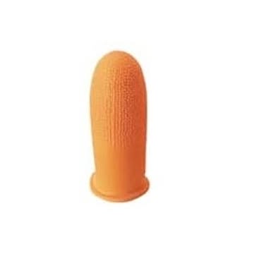 （まとめ）ペブル カラー指サック 140002-1 大 10個入 【×20セット】