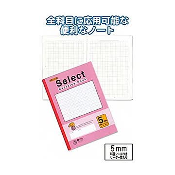学習帳EH-5P方眼罫5ミリ・ピンク 10個セット 31-389