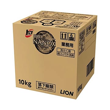 （まとめ） ライオン トップSUPER NANOX 業務用 10kg×3セット