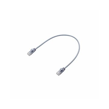 (まとめ)エレコム Gigabit やわらかLANケーブル(Cat6準拠) LD-GPY/BU03【×10セット】