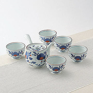 松幸窯 古代万歴急須茶器揃 管理No. 4948545270266