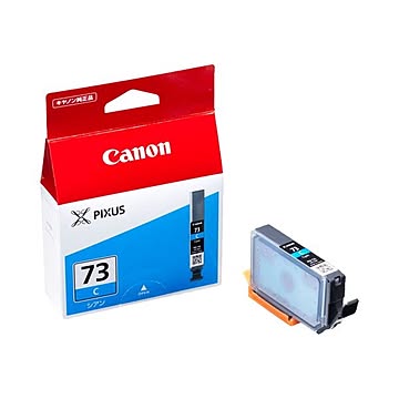 （まとめ） キャノン Canon インクタンク PGI-73C シアン 6394B001 1個 ×5セット