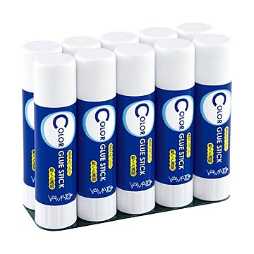 （まとめ） ヤマト カラーグルースティックCGシリーズ お徳用パック 約40g CG-35-10S 1パック（10本） 【×3セット】