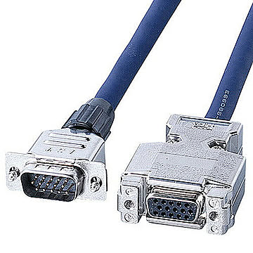 サンワサプライ　ディスプレイ延長複合同軸ケーブル　KB-CHD156FN 管理No. 4969887843338
