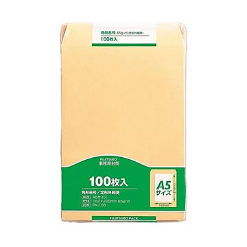 （まとめ）マルアイ 事務用封筒 PK-168 角6 100枚×10×5セット