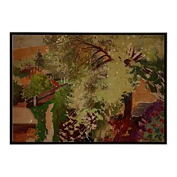 世界の古い絵画 レトロポスター デジタルリマスターSummer landscape インテ【bn-poster-4403】