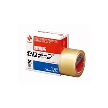 （まとめ）ニチバン セロテープ CT-24S 24mm×6.5m【×30セット】