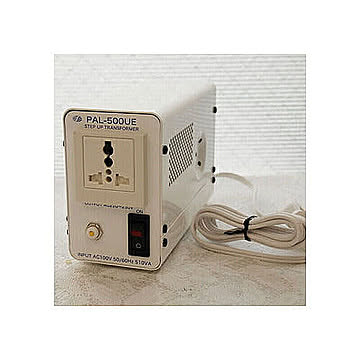 スワロー電機 受注生産のため納期約2週間アップトランス　100V→220・230V　500W PAL-500UE 管理No. 4935253230880