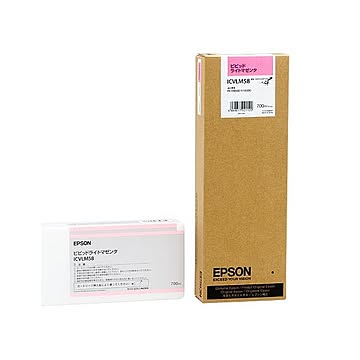 (まとめ) エプソン EPSON PX-P／K3インクカートリッジ ビビッドライトマゼンタ 700ml ICVLM58 1個  【×10セット】