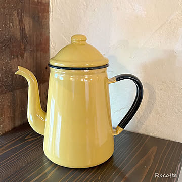 野田琺瑯 キリンコーヒーポット 13cm 1.6L 日本製