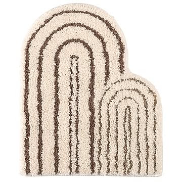 玄関マット おしゃれ ドアマット 室内 玄関マット 42×50 北欧 小さめ マット ミニマット シンプル 山形 GLK-219