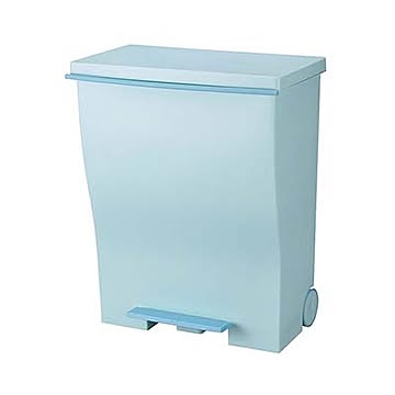 I'mD 岩谷マテリアル kcud WIDE Pedal Pail クード ワイドペダルペール JI-KUDWD ペダル開閉 蓋付き キャスター ゴミ箱 ダストボックス トラッシュカン 39リットル