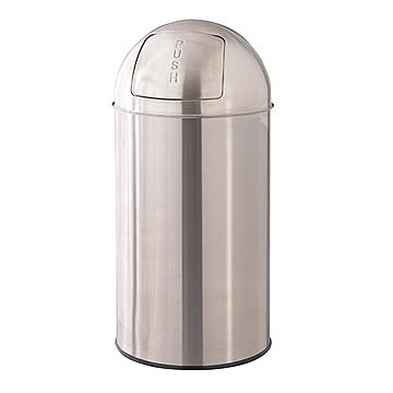 東谷 トラッシュカン 40L シルバー LFS-234SV