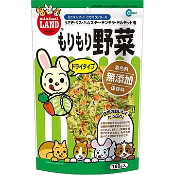 （まとめ） もりもり野菜 180g （ペット用品） 【×5セット】【代引不可】