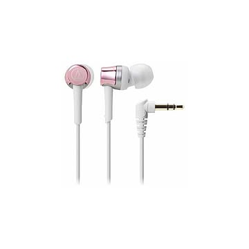 （まとめ） Audio-Technica オーディオテクニカ ATH-CKR30-PK ダイナミック密閉型カナルイヤホン（ピンク） 【×2セット】