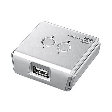 サンワサプライ USB2.0手動切替器(2回路) SW-US22N 管理No. 4969887593349