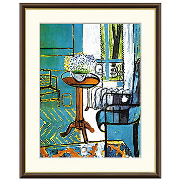 額絵 窓：忘れな草の室内 アンリ・マティス 61x49.5cm 三幸