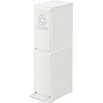 東谷 LFS-932WH ダストボックス 2Ｄ 幅21cm 奥行37cm 高さ80cm ポリプロピレン