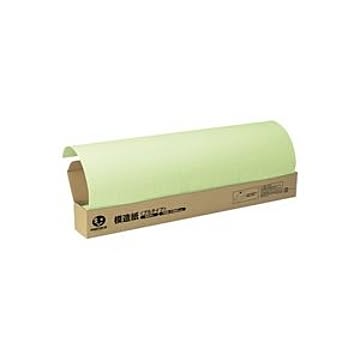 （まとめ）ジョインテックス 方眼模造紙プルタイプ50枚グリーン P152J-G【×2セット】