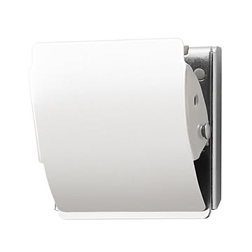（まとめ）プラス マグネットクリップ CP-047MCR L 白 10個×5セット