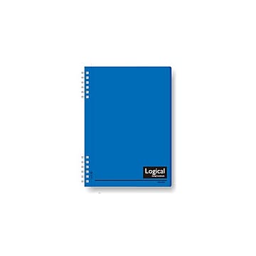 (業務用セット)ナカバヤシ スイング・ロジカルノート/Wリング A5 A罫 PP表紙 ブルー NW-A507-A×10セット