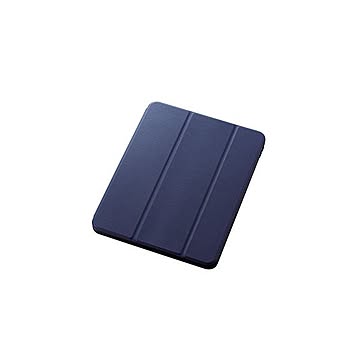 エレコム iPad Air 10.9インチ（第4世代/2020年モデル）/レザーケース/手帳型/スリープ対応/Apple Pencil収納/ネイビー TB-A20MSANV