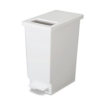 ユニード プッシュ&ペダル45S 45L ゴミ箱 ホワイト