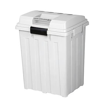 連結ハンドルペール ゴミ箱 76リットル 76L 蓋つき 屋外 ダストボックス おしゃれ フタ付き シンプル ベージュ カーキ S-R70