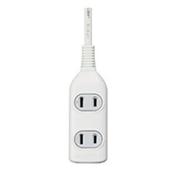 (業務用70セット) 朝日電器 ELPA コード付タップ LPT-302NW 3個口／2m