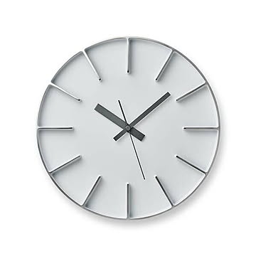 Lemnos レムノス DESIGN OBJECTS edge clock エッジクロック AZ 24-08 掛時計 掛け時計 ウォールクロック スイープムーブメント スイープセコンド φ29cm