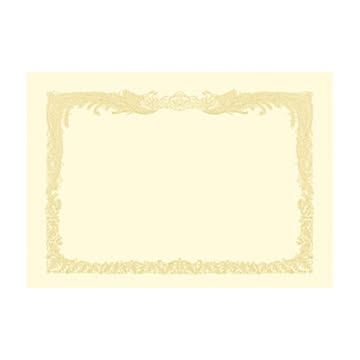 （まとめ） OA賞状用紙 クリーム賞状用紙・縦書き 10-1087 10枚入 【×3セット】