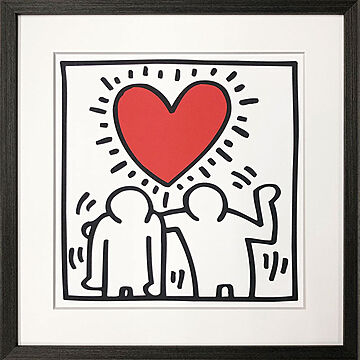 美工社 Keith Haring Untitled be mine , 1987